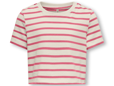 Kids ONLY birch/confetti striped top